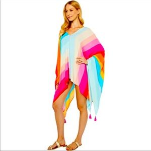 Trina Turk Limited Edition SUNRISE STRIPE CAFTAN